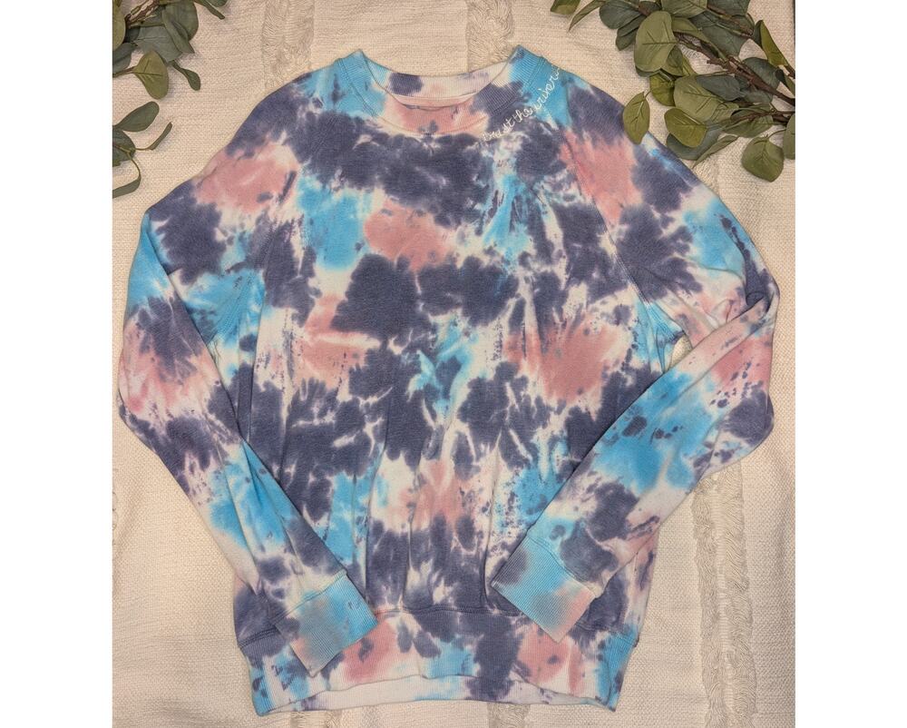 Spiritual Gangster Trust The Universe Tie Dye Sweatshirt